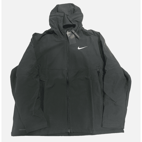 Nike Men's Pro Winterized Hooded Full Zip Training Jacket Black (CU7346-010) (4XL - Tall)