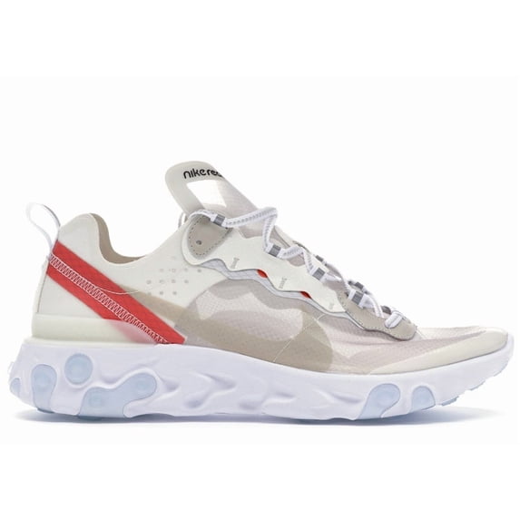 Nike Men's React Element 87 Sail Light Bone Running Shoes, from StockX