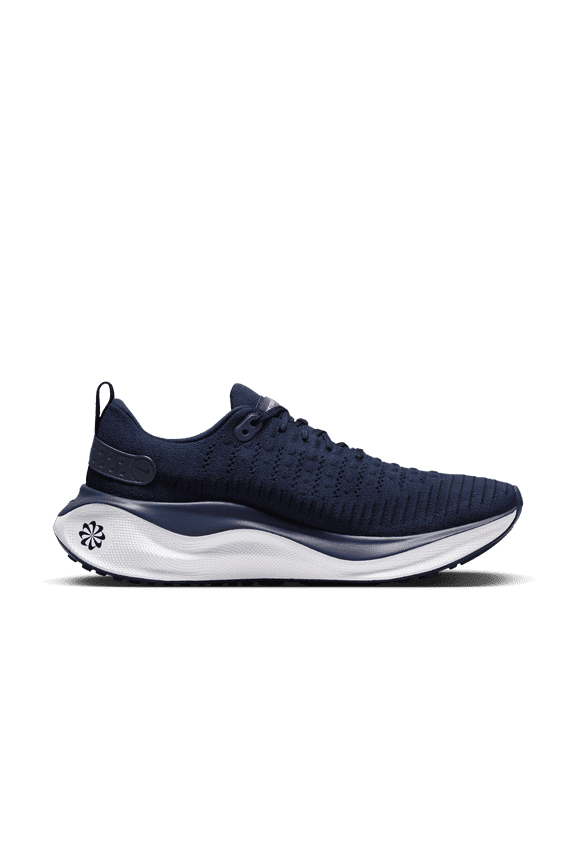Men's React Infinity Rn 4 Road Running Shoes in College Navy/Platinum Tint/Black