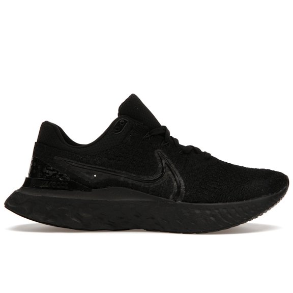 Nike Men's React Infinity Run Flyknit 3 Triple Black Running Shoes, from StockX