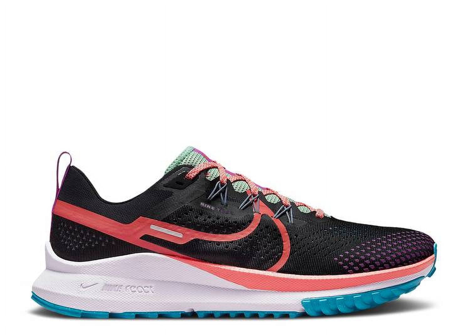 Nike Men's React Pegasus Trail 4 Running Shoes Black Multi Size 14 ...