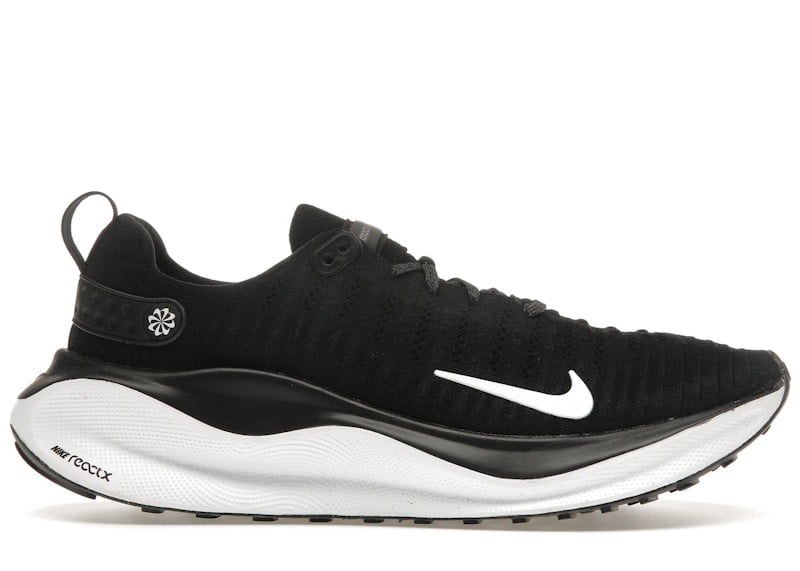 Nike Men's ReactX Infinity Run 4 Black White Running Shoes, from StockX