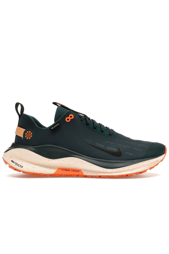 Men's ReactX Infinity Run 4 Gore-Tex Deep Jungle Total Orange Running Shoes, from StockX