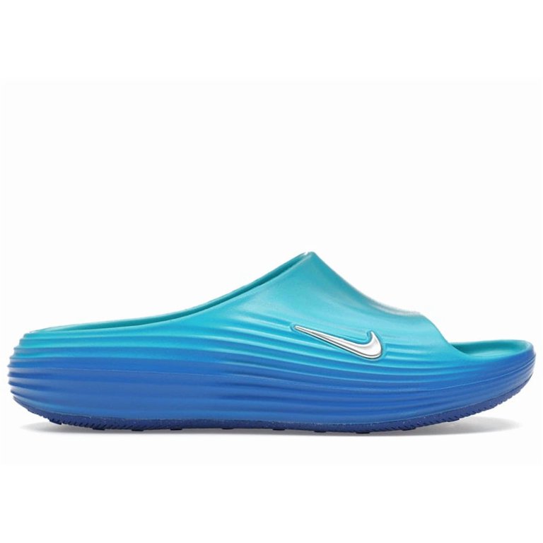 Nike Men's ReactX Rejuven8 Slide Dusty Cactus Game Royal Sandals