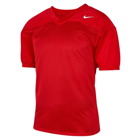 Nike Men's Recruit Practice Football Jersey Scarlet M