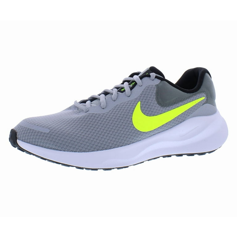 Nike Men's Revolution Running Shoes (Wolf Grey/Volt, Medium