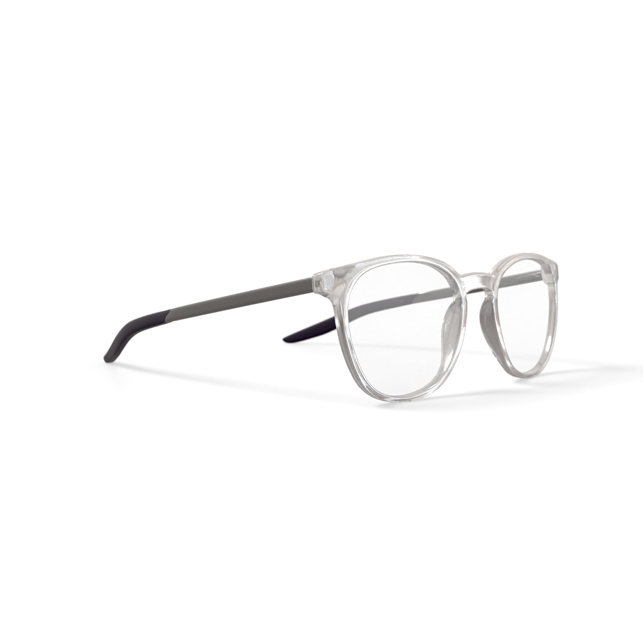 Nike Men s Round Eyeglasses NIKE 7280G Clear 50 20 145 with Case