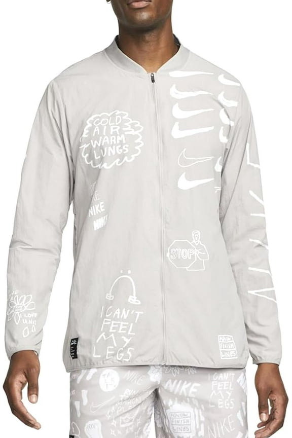 Men's Run a.I.R. Nathan Bell Running Jacket Size Large