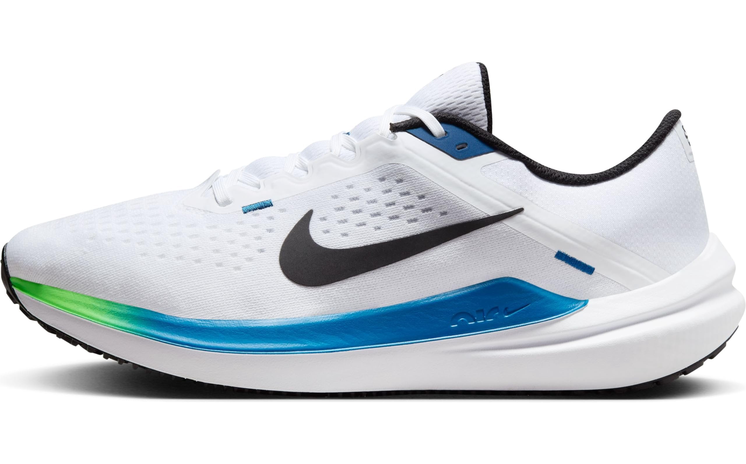 Nike men’s White, Light Blue & Bright Green Running Sneakers size 11 Nike Vomero 18 Men main image 3