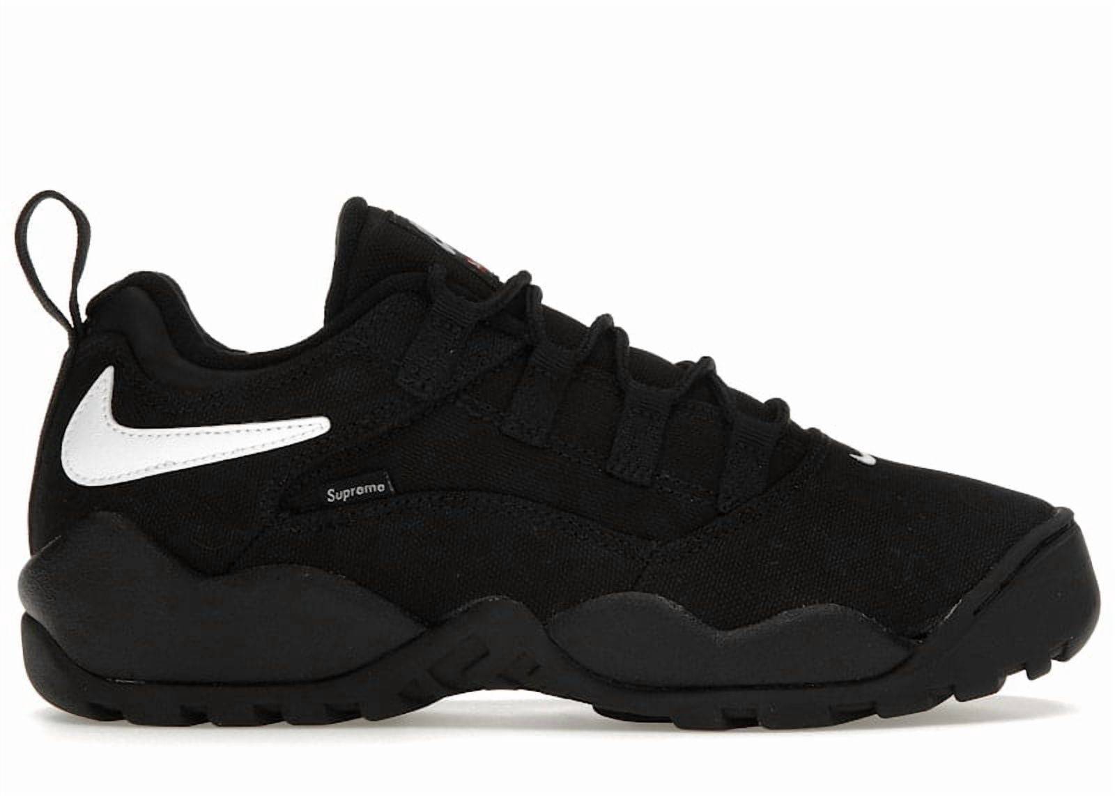 Nike Men's SB Darwin Low Supreme Black Skateboarding Shoes, from