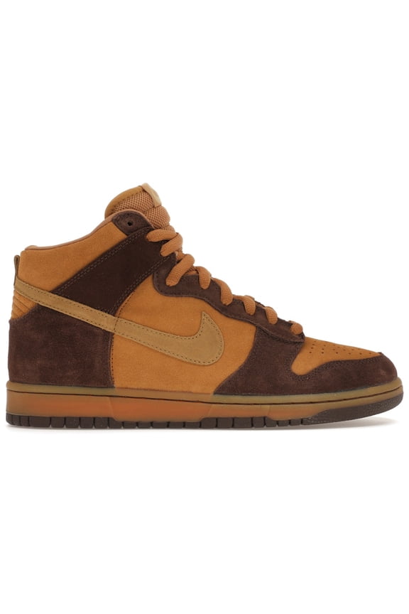 Men's SB Dunk High Brown Pack Skateboarding Shoes, from StockX