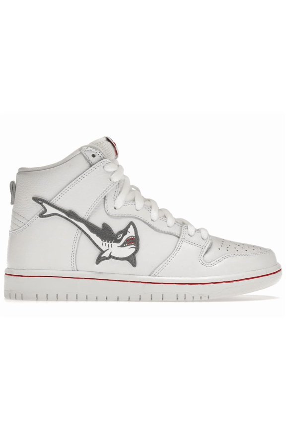 Men's SB Dunk High Oski Great White Skateboarding Shoes, from StockX