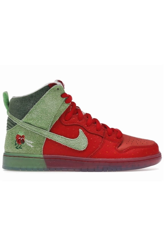 Men's SB Dunk High Strawberry Cough (Regular Box) Skateboarding Shoes, from StockX