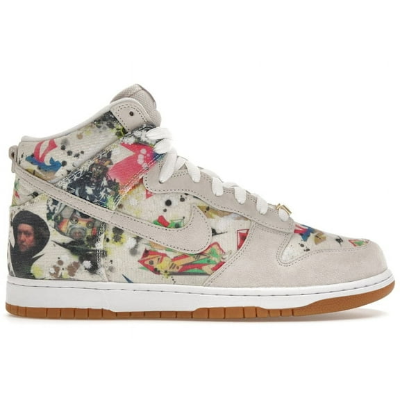 Nike Men's SB Dunk High Supreme Rammellzee Skateboarding Shoes, from StockX