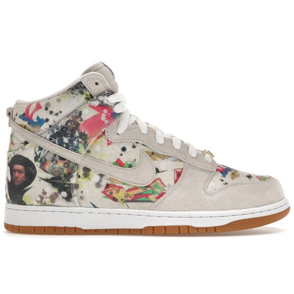Nike Men's SB Dunk High Supreme Rammellzee Skateboarding Shoes, from StockX