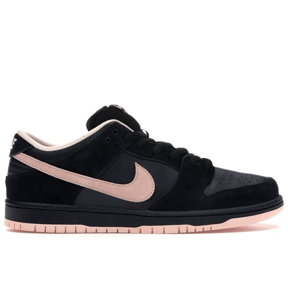 Nike Men's SB Dunk Low Black Washed Coral Skateboarding Shoes, from StockX