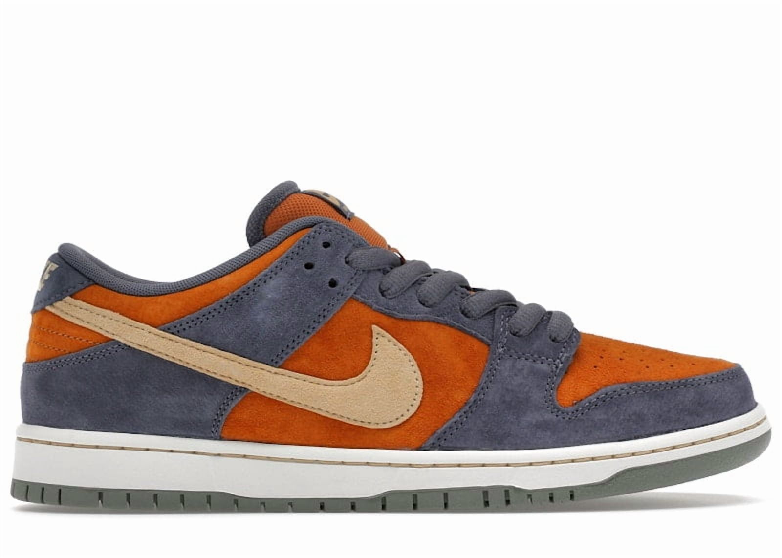 Nike Men's SB Dunk Low Light Carbon Monarch Skateboarding Shoes