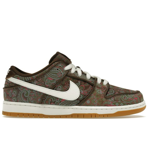 Nike Men's SB Dunk Low Pro Paisley Brown Skateboarding Shoes, from StockX