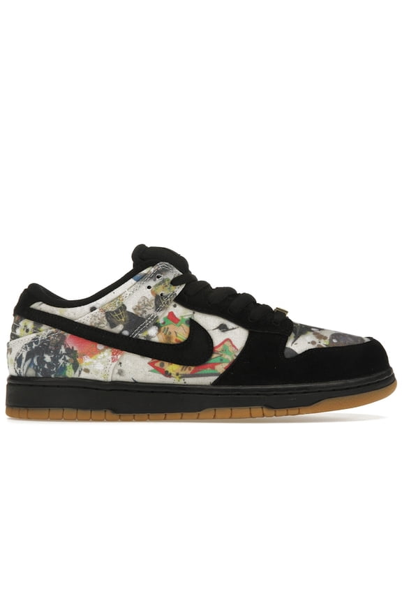 Men's SB Dunk Low Supreme Rammellzee Skateboarding Shoes, from StockX
