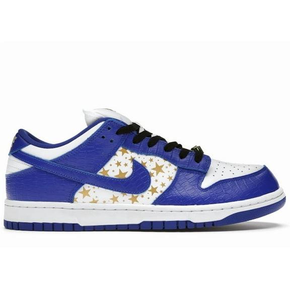 Nike Men's SB Dunk Low Supreme Stars Hyper Royal (2021) Skateboarding Shoes, from StockX