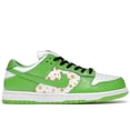thumbnail image 1 of Nike Men's SB Dunk Low Supreme Stars Mean Green (2021) Skateboarding Shoes, from StockX, 1 of 5