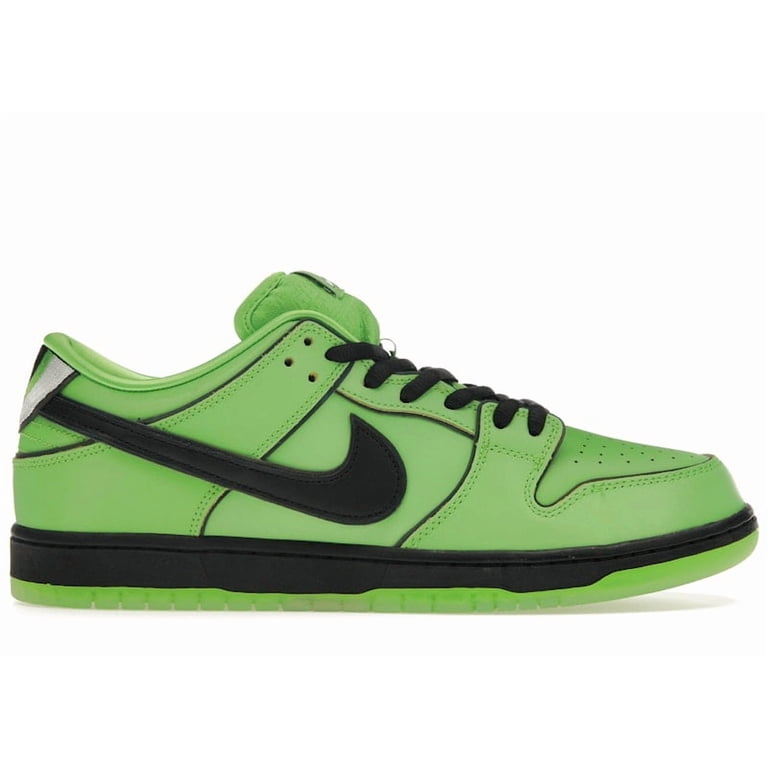 Nike Men's SB Dunk Low The Powerpuff Girls Buttercup Skateboarding