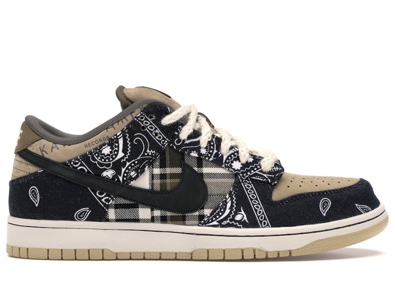 Nike Men's SB Dunk Low Travis Scott (Special Box) Skateboarding Shoes, from StockX