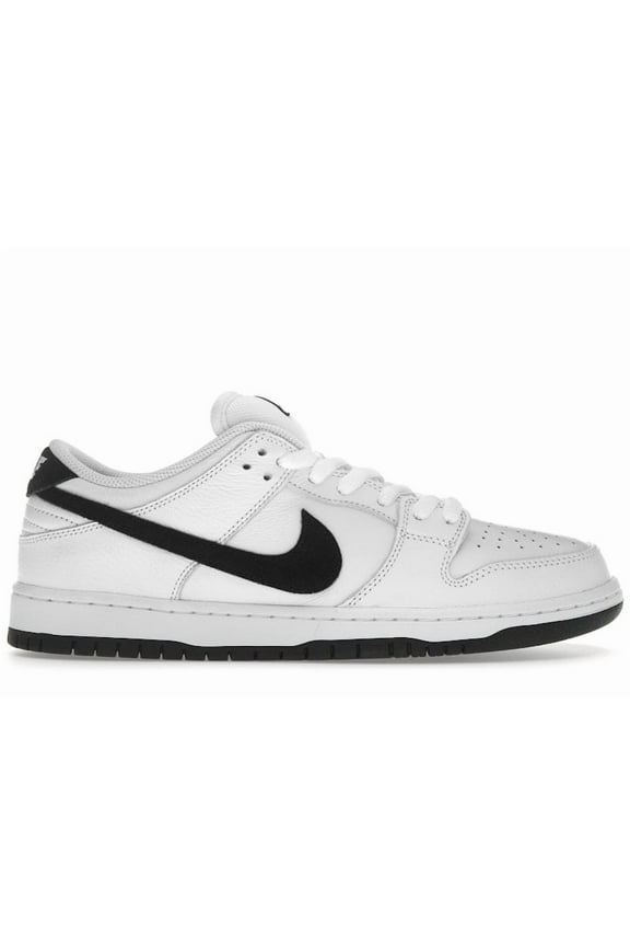 Men's SB Dunk Low White Black Skateboarding Shoes, from StockX