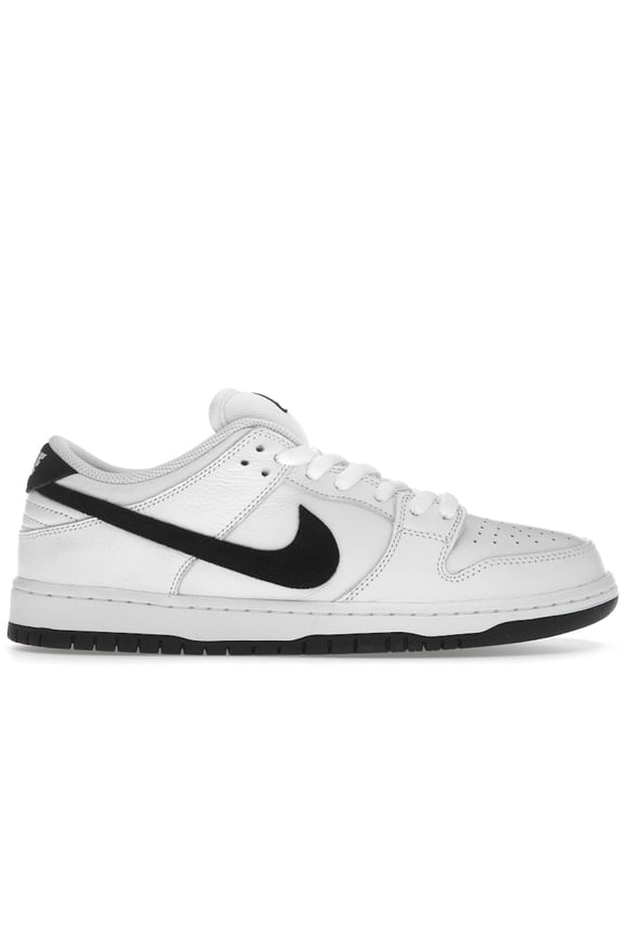 Men's SB Dunk Low White Black Skateboarding Shoes, from StockX