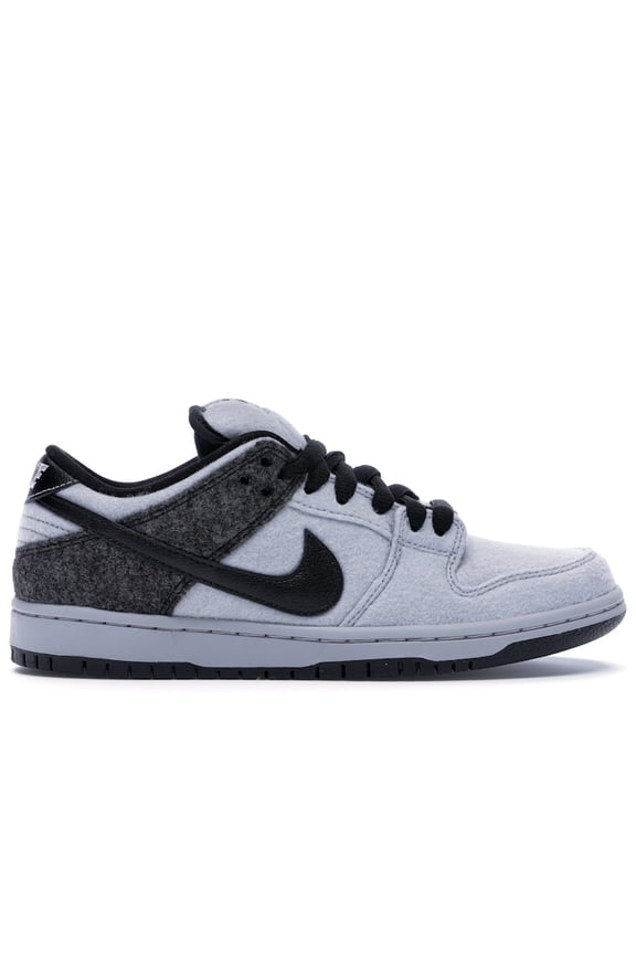Men's SB Dunk Low Wolf Grey Wool Skateboarding Shoes, from StockX