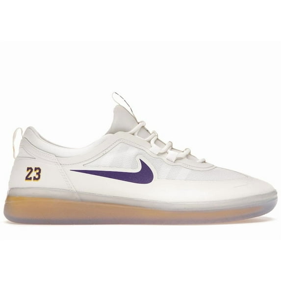 Nike Men's SB Nyjah Free 2 Lakers Skateboarding Shoes, from StockX