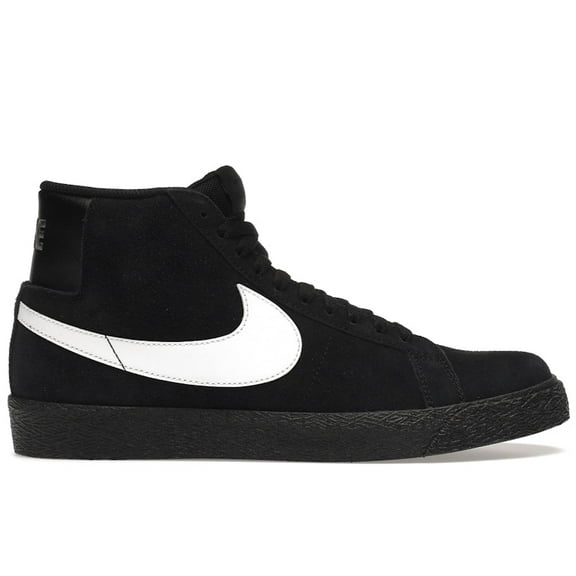 Nike Men's SB Zoom Blazer Mid Black White Skateboarding Shoes, from StockX