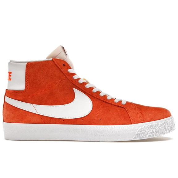 Nike Men's SB Zoom Blazer Mid Safety Orange Skateboarding Shoes, from StockX