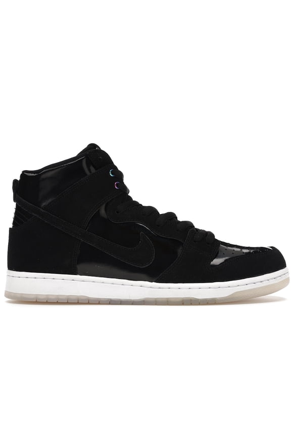 Men's Sb Zoom Dunk High Pro Black/Black-White-Clear Skateboarding Shoes, from StockX
