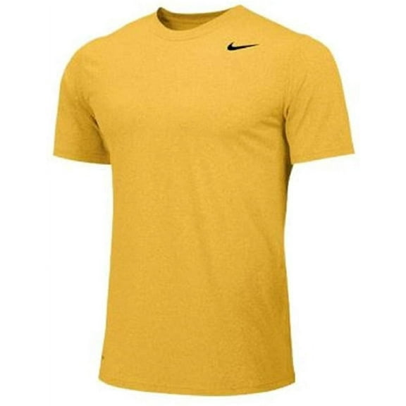 Nike Men's Shirt Short Sleeve Legend Medium, Gold