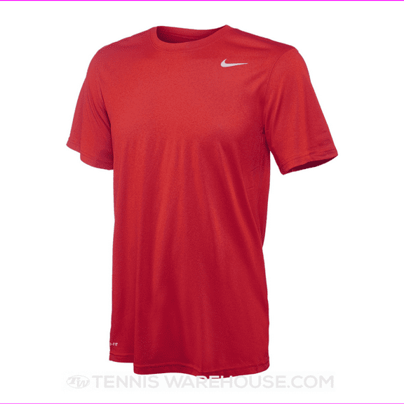 Nike Men's Shirt Short Sleeve Legend Medium, University Red