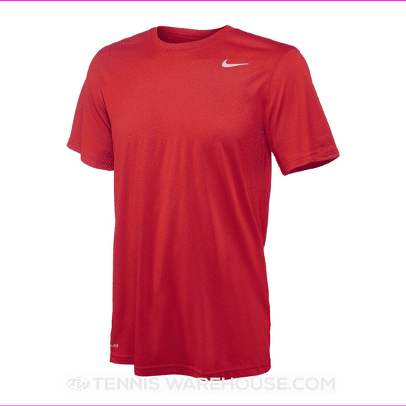 Nike Men's Shirt Short Sleeve Legend Medium, University Red