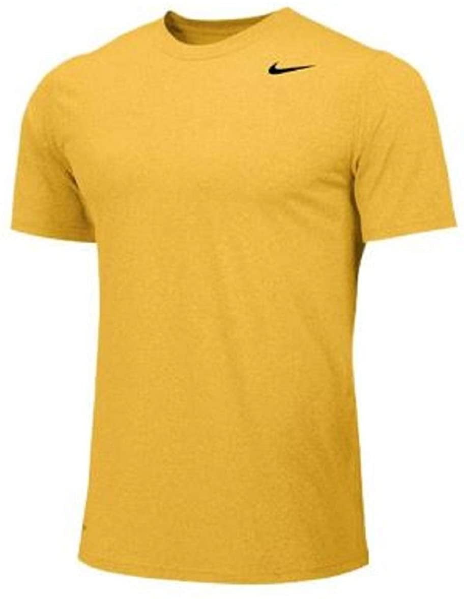 Nike Men s Shirt Short Sleeve Legend X Large Gold Walmart
