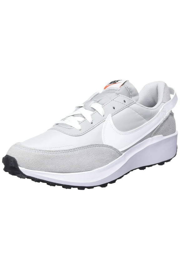 Men's Shoes, Grey Fog/White-Lt Smoke Grey-White-Black-Team Orange, 45 EU