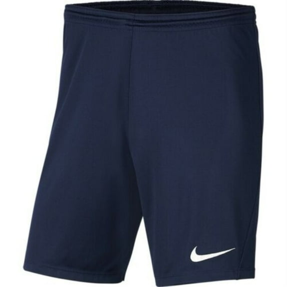 Nike Men's Shorts Dry Park III Training Gym Running Athletic Sportswear Bottoms, Navy, L