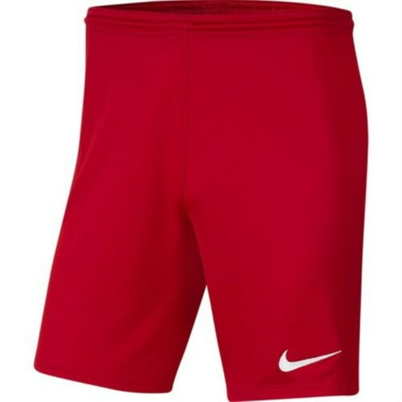 Nike Men's Shorts Dry Park III Training Gym Running Athletic Sportswear Bottoms, Red, S