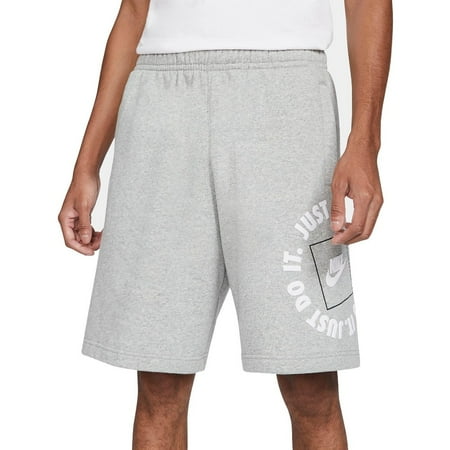 Nike Men's Shorts Just Do It Sportswear Fleece Athletic JDI NSW Training Shorts, Navy, S