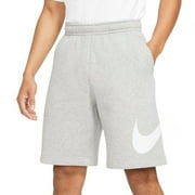Nike Men's Shorts NSW Club Athletic Fitness Workout Training Graphic Bottoms, Grey, XL