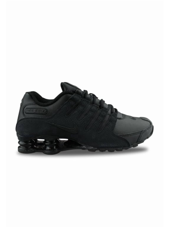 Men's Shox NZ Running Shoes - Black/Black