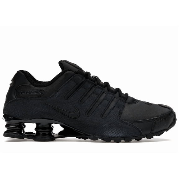 Nike Men's Shox NZ Triple Black Shoes, from StockX