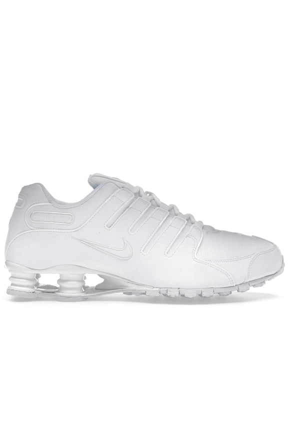 Men's Shox NZ Triple White Shoes, from StockX
