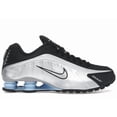 thumbnail image 1 of Nike Men's Shox R4 Metallic Silver Black Psychic Blue Shoes, from StockX, 1 of 5