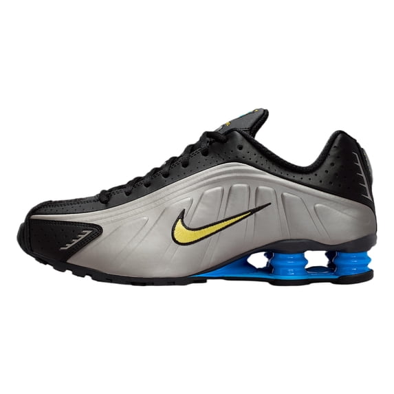 Shox R4 Silver Nike Men's Shox R4 Running Shoes - Black/Silver/Blue - Walmart.com