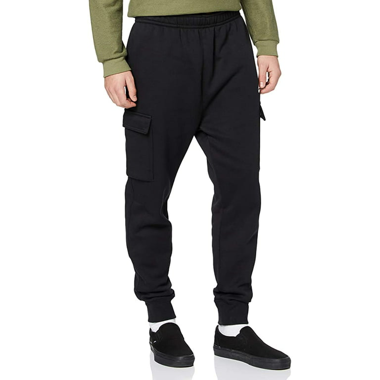 Nike Men's Sportswear Club Fleece Cargo Jogger Pants, Black XXL - NEW 