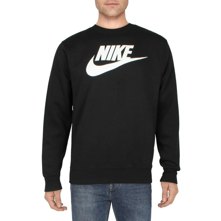 Nike Mens Fleece Logo Sweatshirt Walmart